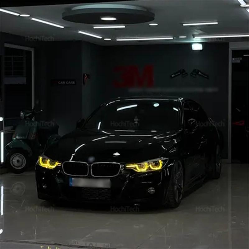 Bloc de commande de phares LED 63117419615 7419615 avec DRL jaune pour BMW Série 3 F30 F31 F34 restylée 2016-2019