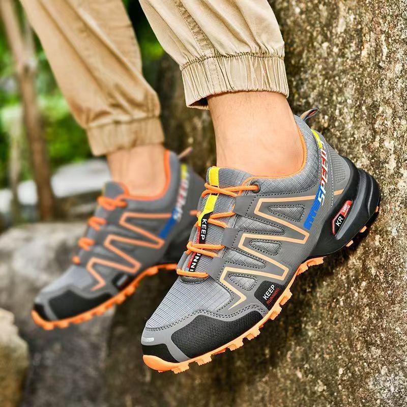 Foreign Trade Men's Shoes 2025 Spring and Autumn New Casual Sports Shoes Trendy Breathable Comfortable Mountaineering Outdoor Men's Shoes