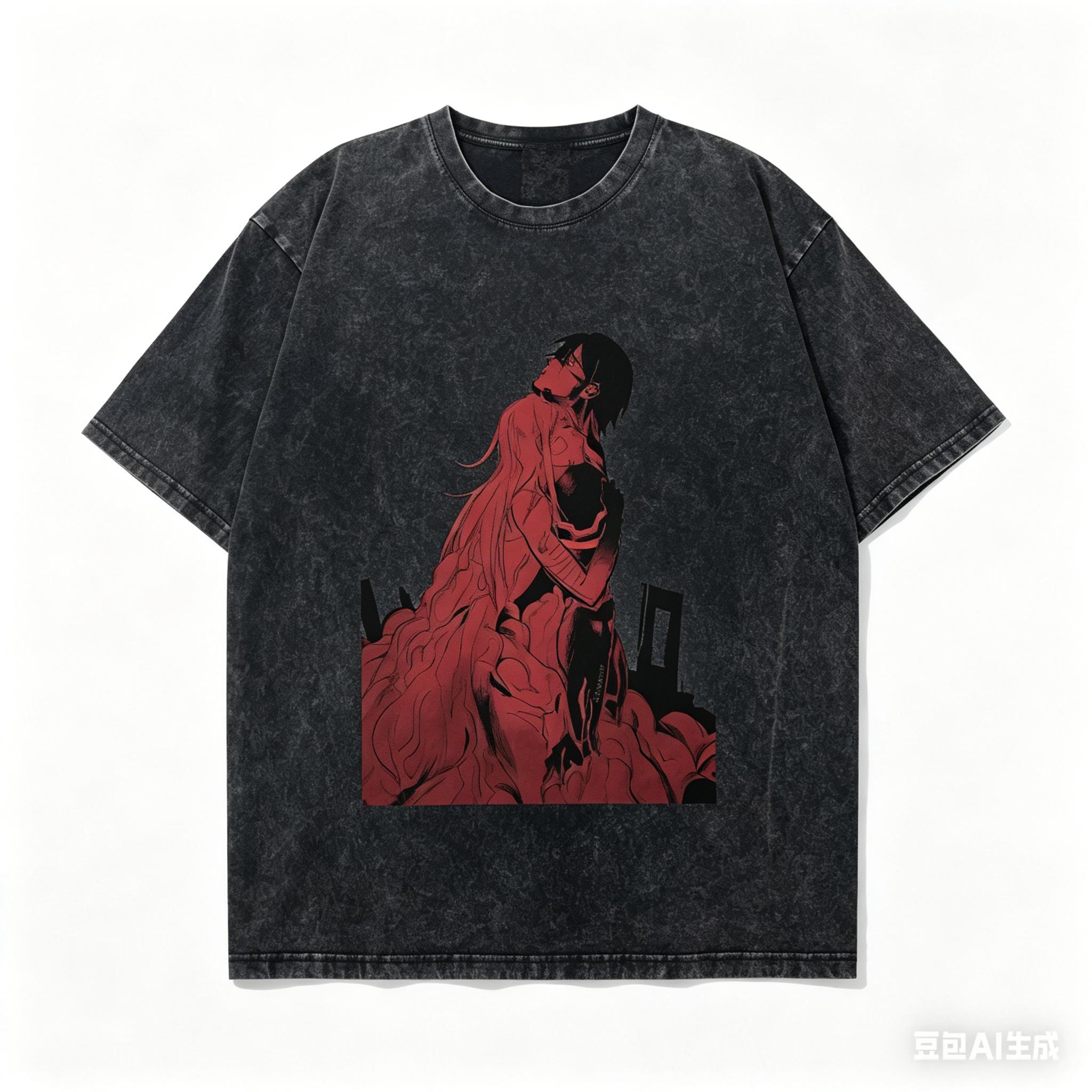 

Signalis Anime Lover Washed Tshirt Year round clothing personality Clothes Plus Size Unisex Streetwear high quality Couples tee S