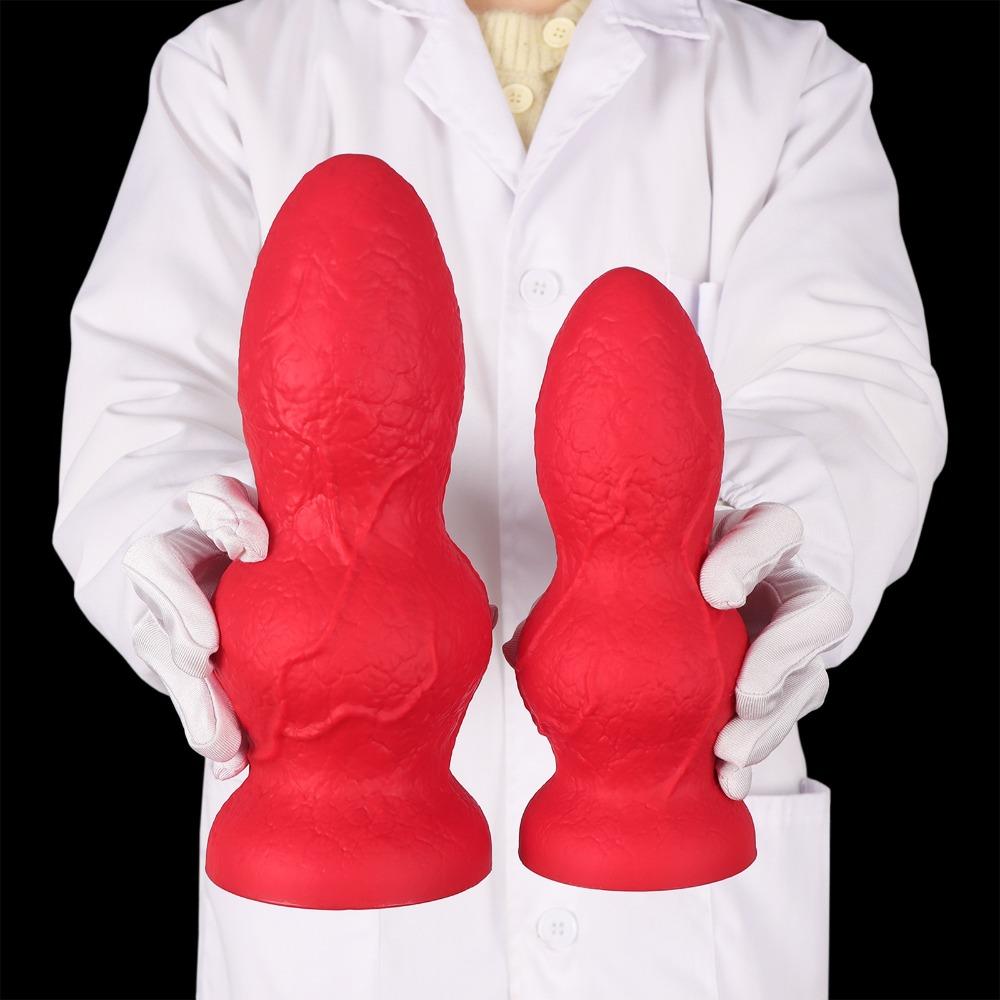Large Soft Silicone Anal Plug Wearable Anal Expander for Women Adult Toy