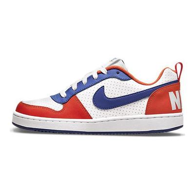 Zapatillas Court Borough Low BG Naranja Equipo Hiper Azul Niños Blanco DN4245-141