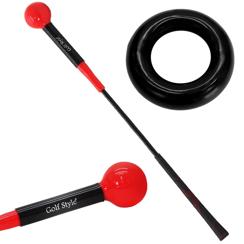 GolfStyle Golf Practice Equipment Swing Trainer Weight Up Set Weight 140g Weight Ring Golf Training Equipment Swing Practice Practice Swing Correction