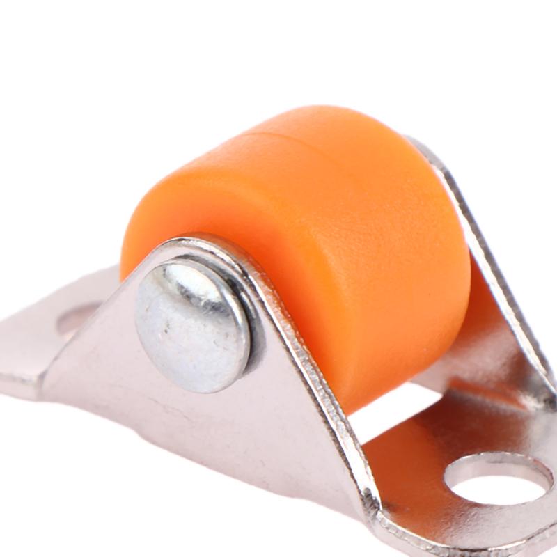 Gerade Rad Richtungsrollen Gummi Leise Hardware Aufbewahrungsbox Verdeckte Möbel Kaffeemaschine Tablettrollen