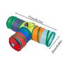 Cat Tunnel with Peephole 3 Way 3 Way Large Cat Tunnels for Kitten Puppy Small Dog Pet Indoor Play Exercise Enrichment Boredom