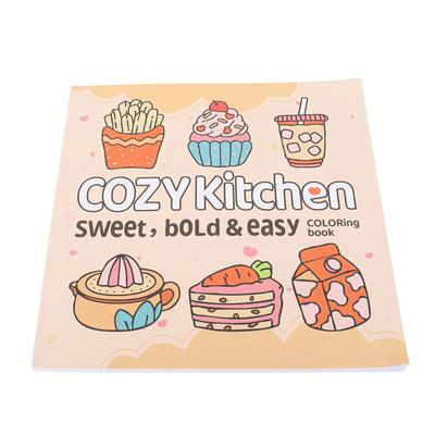 Kolorowanka Nieprzemakalna Urocza Kreskówka Doodle Malowanie Kolorowanka dla Dorosłych Nastolatków