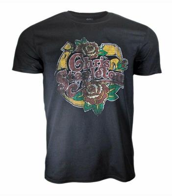 Unisex tričko Chris Stapleton Horseshoe Roses