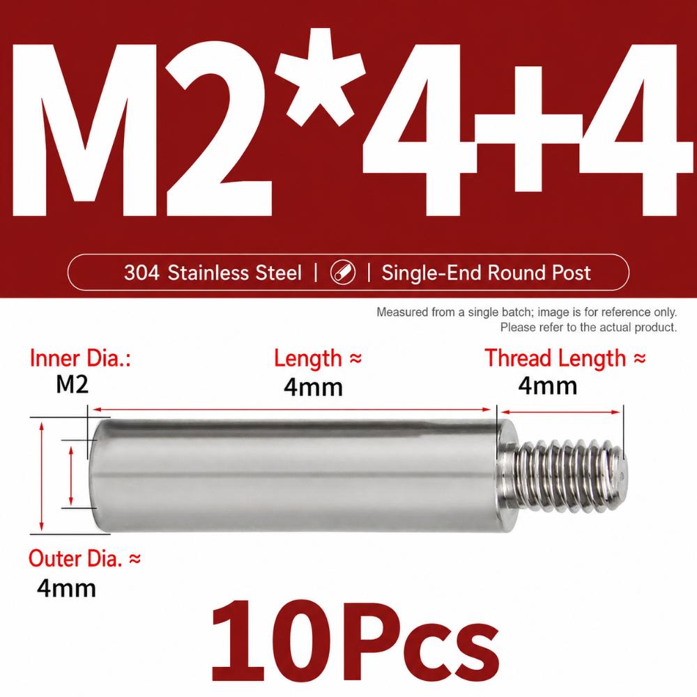 10Pcs Male Female PCB Standoff Spacer Circular Connecting Column  for PCB Chassis Connection