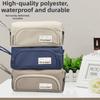 Solid Color Pencil Case Large Capacity Pen Box Multilayer Pencil Case  Office Supplies