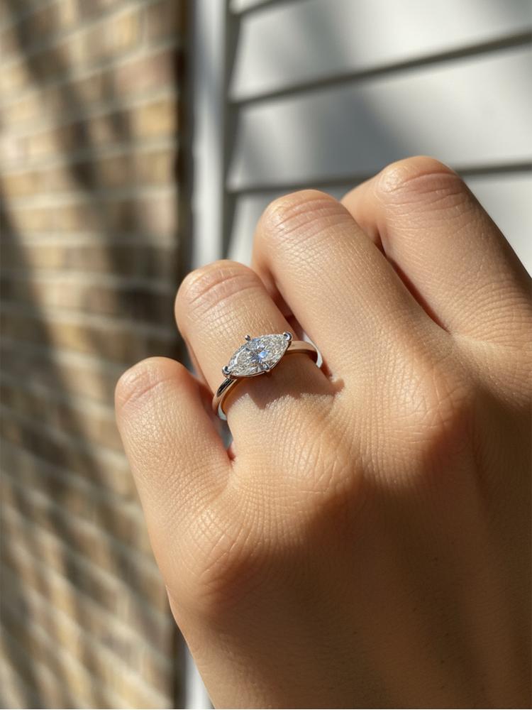 925 Sterling Silver Exquisite Fashion Marquise Shape Zircon Ring For Women Engagement Wedding Anniversary High Quality Jewelry