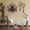 1pc Lotus Flower Metal Wall Decor Elegant Metal Art Ideal for Living Room Scene Decoration Stylish Lotus Flower Decor