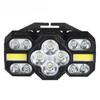 Super Helles COB Stirnlampe 9 11 12 Lichtperlen 2000 Lumen Scheinwerfer Wandern Camping Angeln Tragbar Arbeits-Stirnlampe Taschenlampe