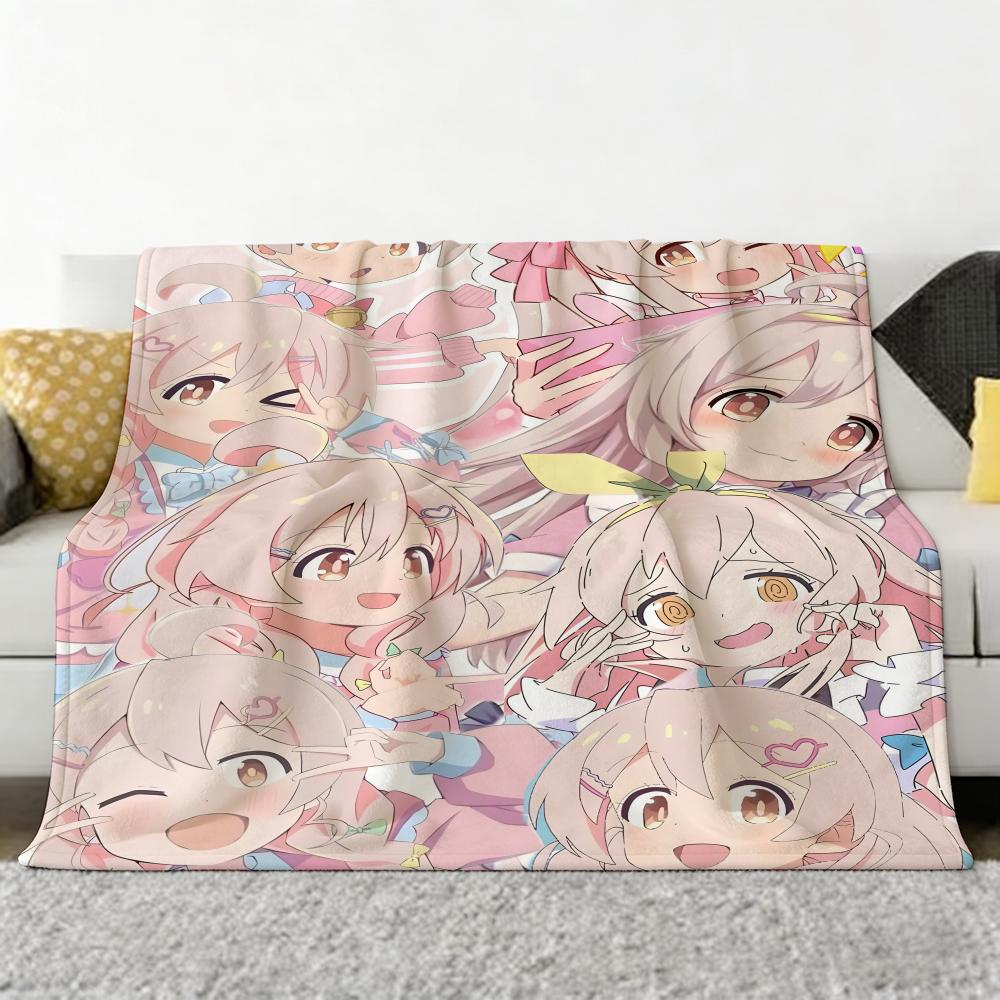 Anime O-Onimai Throw Soft Cozy Flannel Throw Blanket for Sofa Bedroom and More