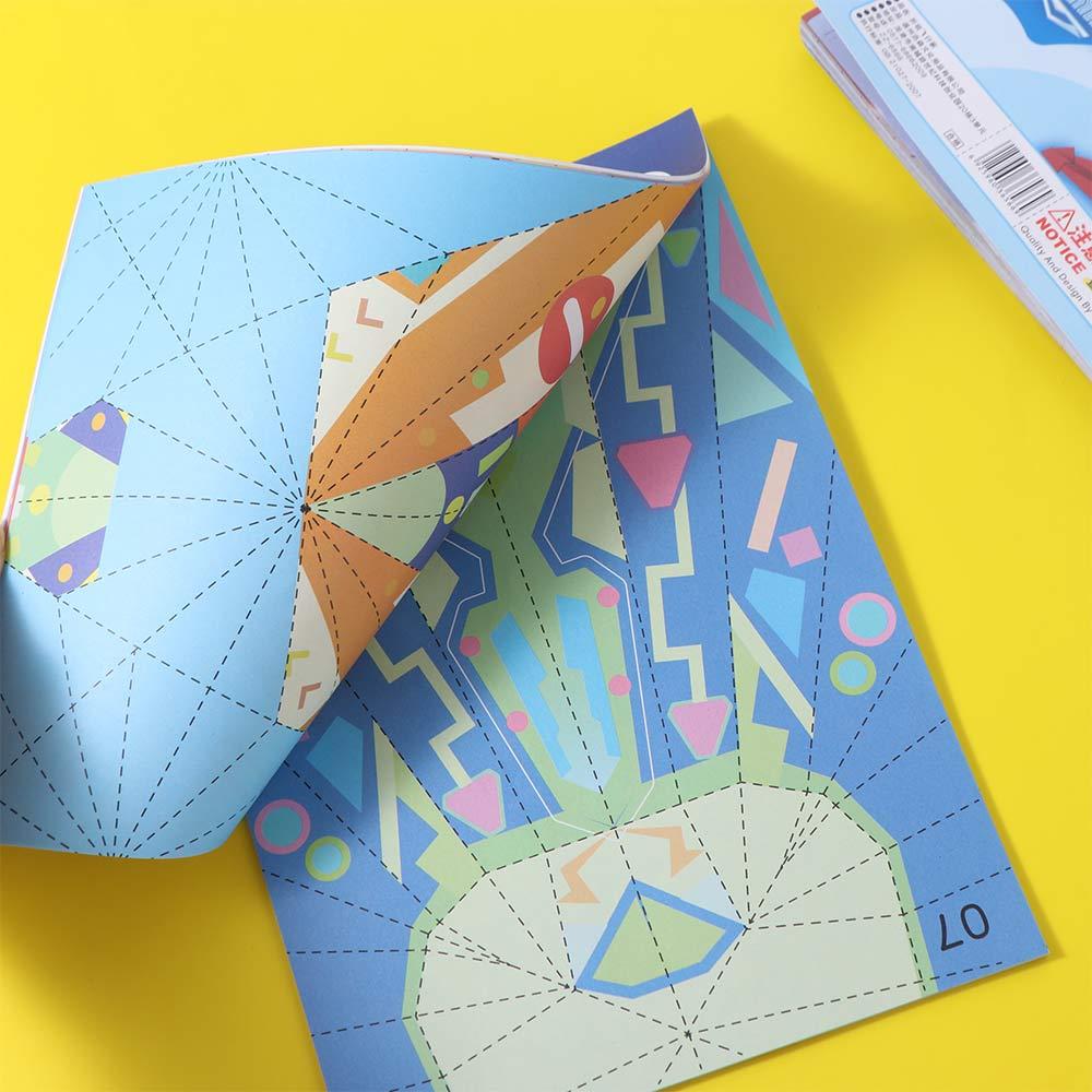 Montessori Airplane Origami Set Art Learning Versatile Paper Aircraft Toy Kids Toddlers Children