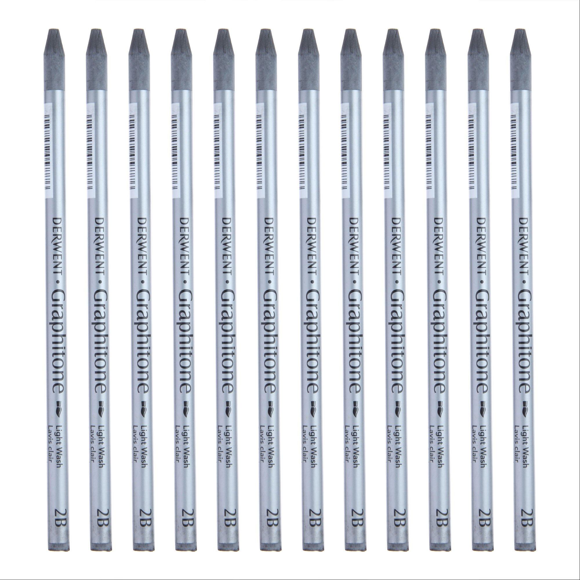 

Derwent Water Soluble Graphitetone 2B Light Wash Case of 12 34301