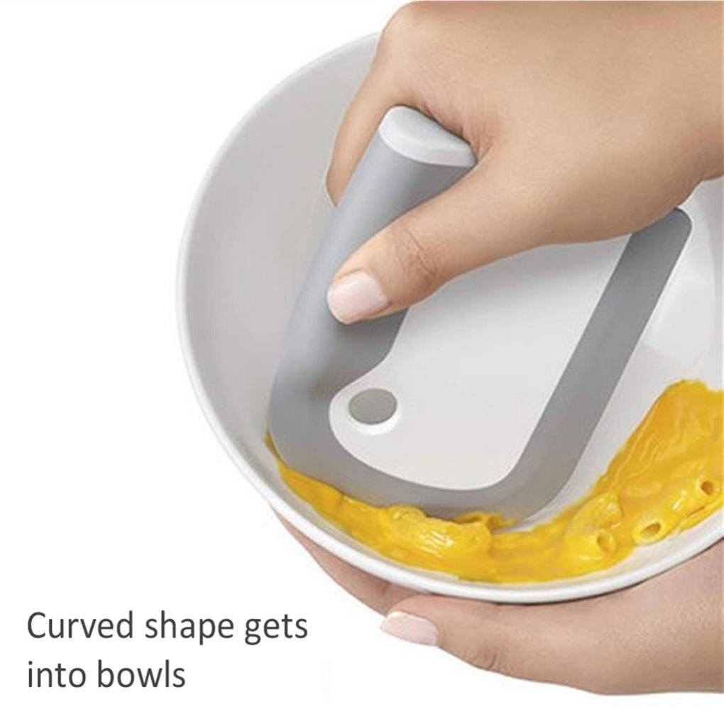 Dish Pan Scraper Plate Bowl Scraping Cleaning Board Handheld Manual Dishwashing Dirt Satin Remover Countertop Curved