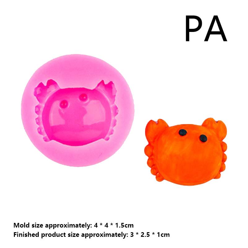 1Pc Turtle Mold Silicone Mold For Turtle Making Reusable Turtle Resin Epoxy Mould Casting Molds DIY Silicone Mould