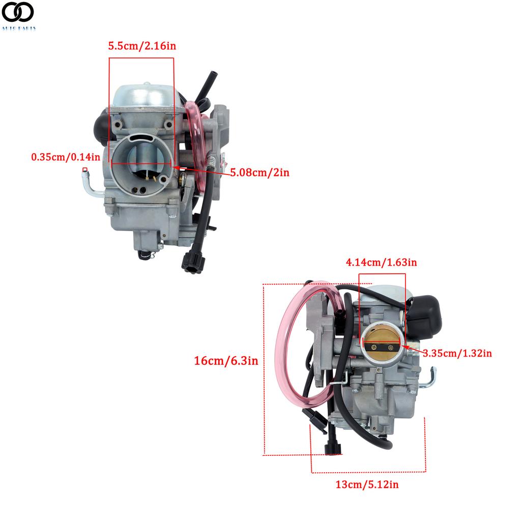 0470-843 For 2008-2017 Arctic Cat Carburetor ATV 350 366 400 Carb 0470-737