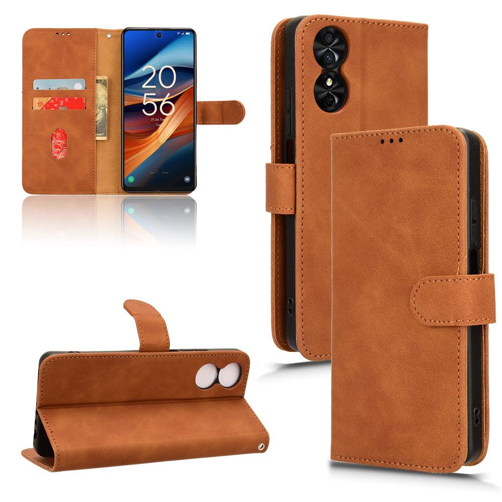 TCL 50 SE Flip Leather Phone Case with Wallet, Card Holder & Stand
