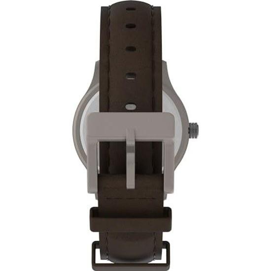 Timex Herren-Armbanduhr „Expedition“ mit braunem Lederarmband