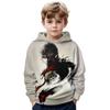 Haine pentru copii Hanorace Haine pentru băieți Imprimeu 3D Black Myth Wukong Haine pentru copii de primăvară-toamnă Hanorac cu glugă de exterior la modă