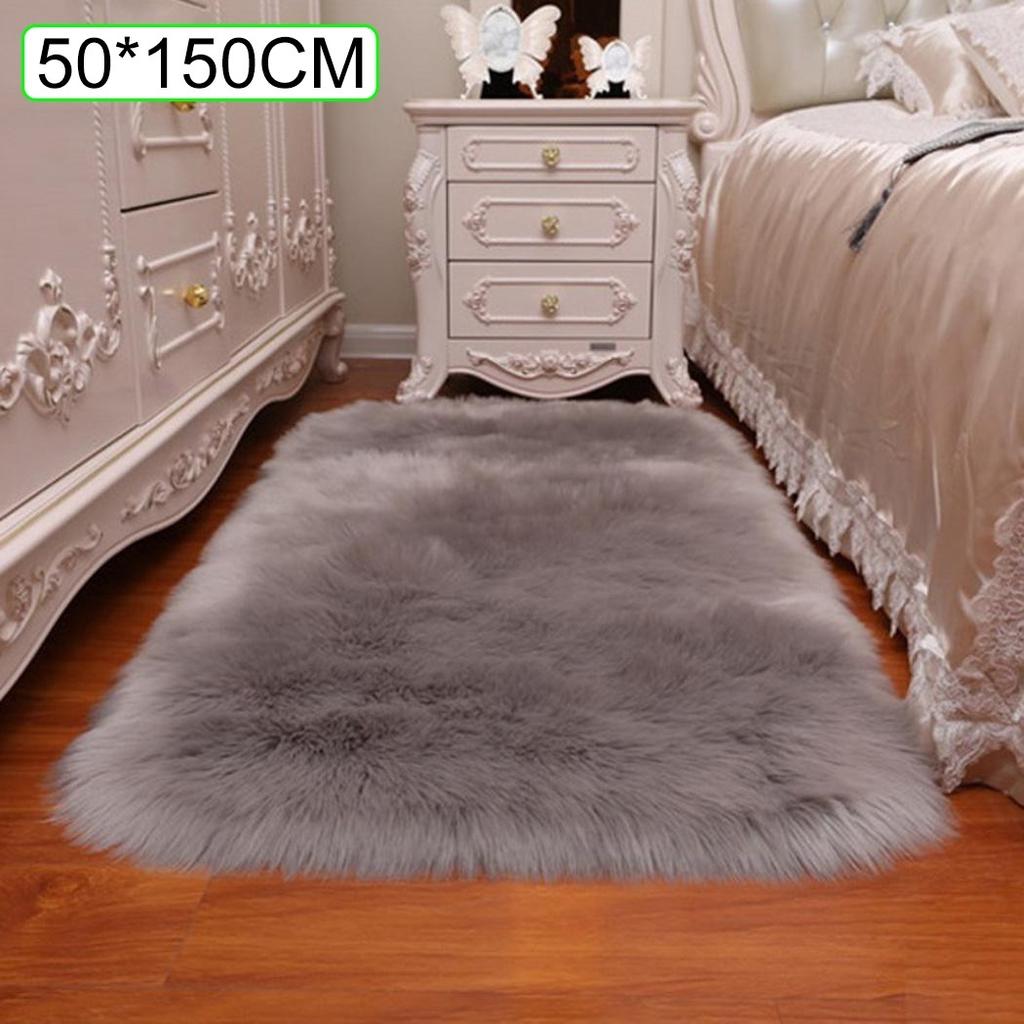 Luxury Soft Square Sheepskin Rug Create a Stylish and Relaxing Atmosphere