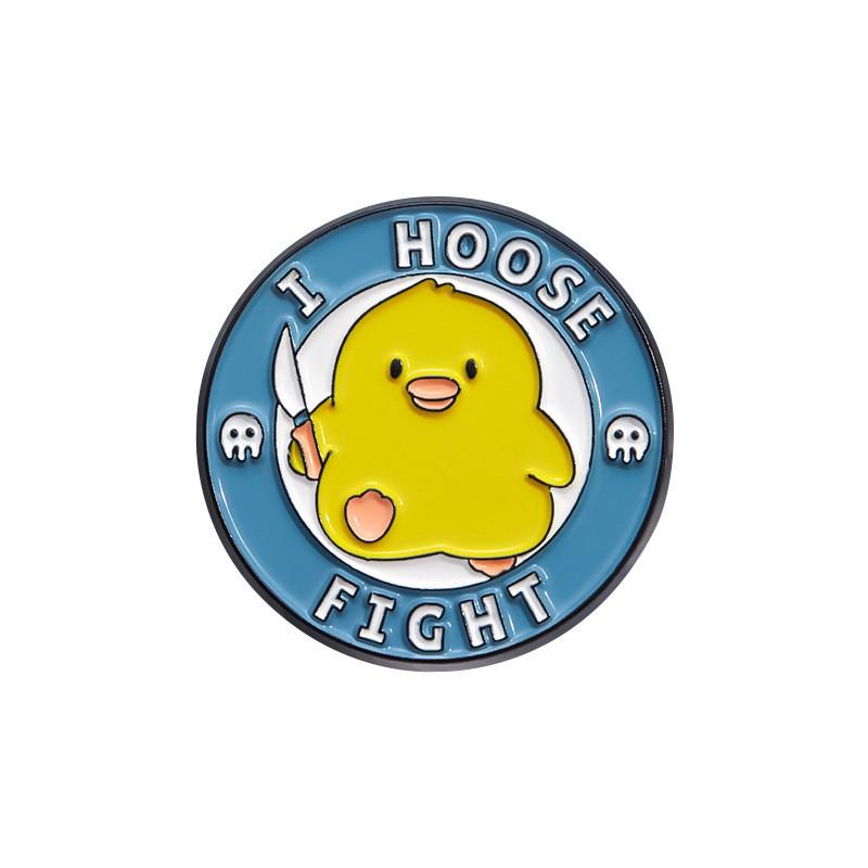 Cute Round Sloth Frog Brooch Alloy Badge Unique Design For Personalized Accessories