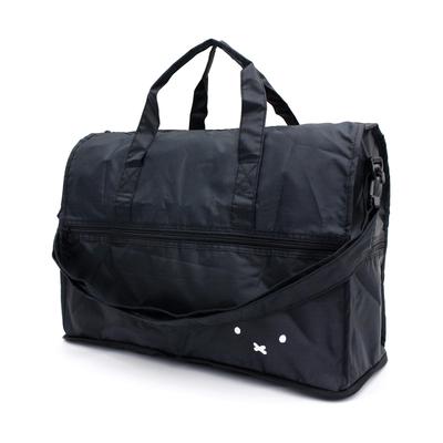 [Travel Collection] Foldable Boston Bag (Medium) Carry-On, TRC0402 B98, Black Face