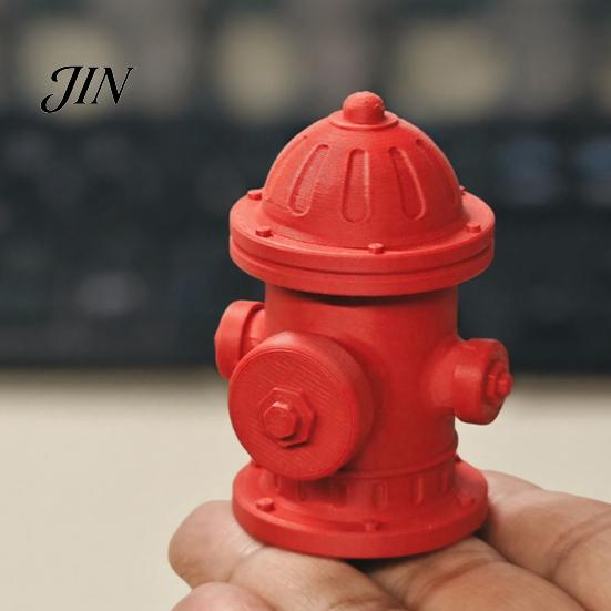 3D Printed Hydrant Toy Fidget Clicker, Mini Fake Finger Stress Clicker Relief Push Toy, Gift for Kids Teens Adults