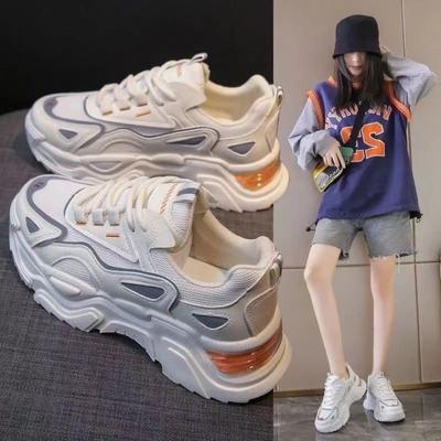 Mesh Dad Schuhe Damen neue Herbst trendige vielseitige Freizeitschuhe dicksohlige erhöhende Sportschuhe Kinder