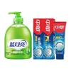 Blue Moon Aloe Antibacterial Hand Soap & Zhonghua Toothpaste Bundle