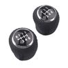 Car Gear Shift Knob Gearbox Handle Gear Lever Knob For Fiat Grande Punto 2006-2012 Fiat Linea 2007-2015 Lever Shifter PU Leather