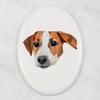 Jack Russell Terrier -Płytka Ze Zdjęciem I Napisem Geometryczna Marki Art-Dog