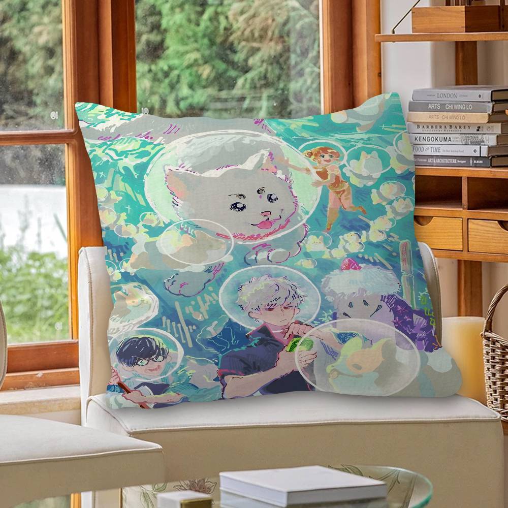 G-GINTAMA Anime Personalized Pillow Cover Kids Bedroom Wild Party Decor Pillowcase kid Birthday shower Gift