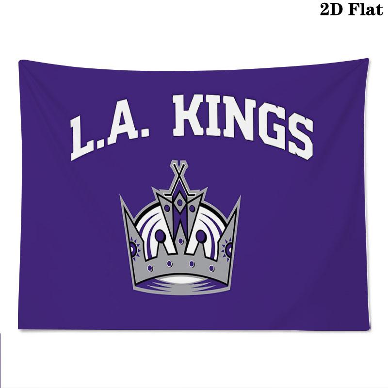 Los Angeles Kings Wall tapestry, aesthetic printed fabric blanket, suitable for bedroom, living room, and home decor.