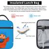 Blue Pocoyo Kids Cartoon Insulated Lunch Bag for Women Kids Leakproof Food Boxes Thermal Lunch Box Tote