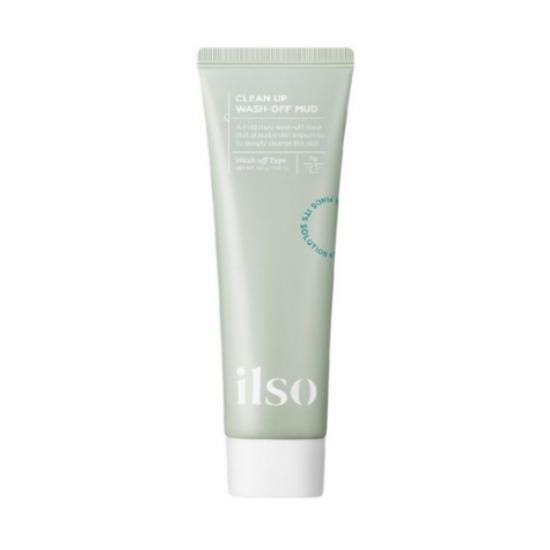 ILSO Clean Up Wash-Off Mud Pack Deep Pore Cleansing Sebum Control Mask 100g