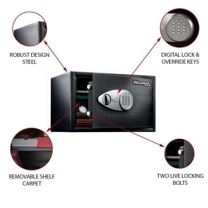 Master Lock Large Digital Combination Safe X125ML