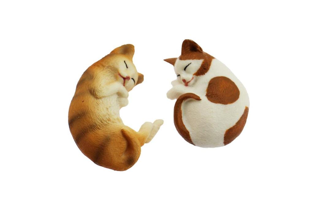 speed mao Cute Healing Incense Holder Incense Stick Holder 9 Holes Cat Set 1 (Style 2)