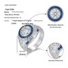 Men's Retro Hip Hop Moissanite Ring - S925 Sterling Silver, 3 Carat Trendy Fashion Jewelry