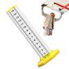 Magnetischer Wasserwaage Deckenplatten-Nivellierer Höhenmarkierungslineal Doppelte Verwendung Mit Magnetischer Basis Präzision Für Wandschränke Haus
