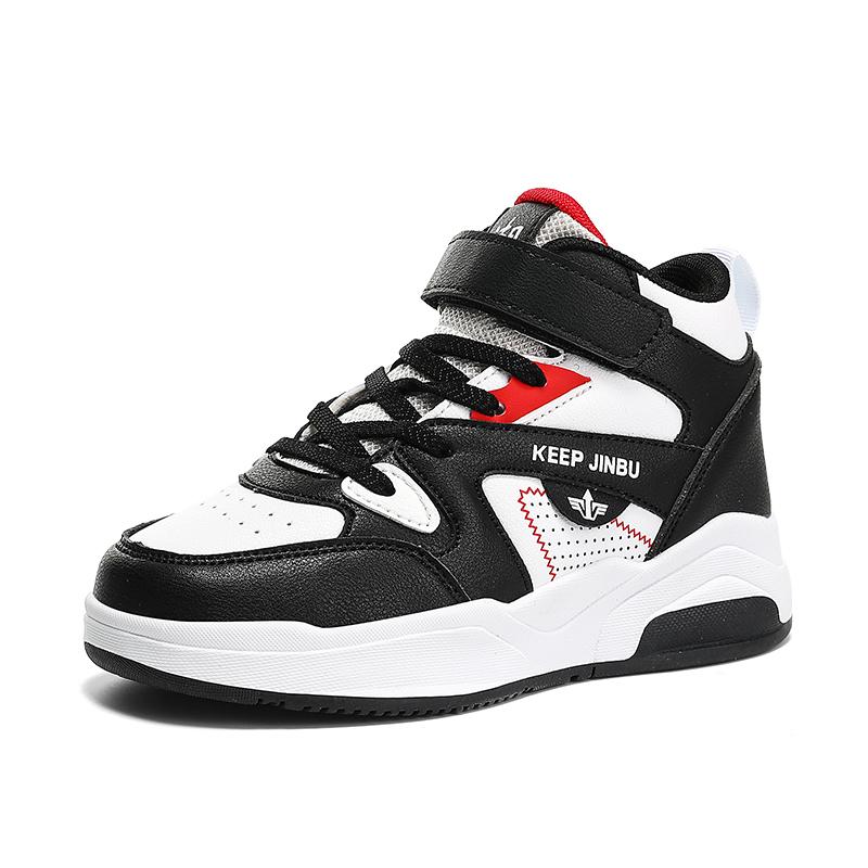 High top schuhe kinder schuhe herbst neue leder kinder sport schuhe männlichen mode marke grundschule casual schuhe