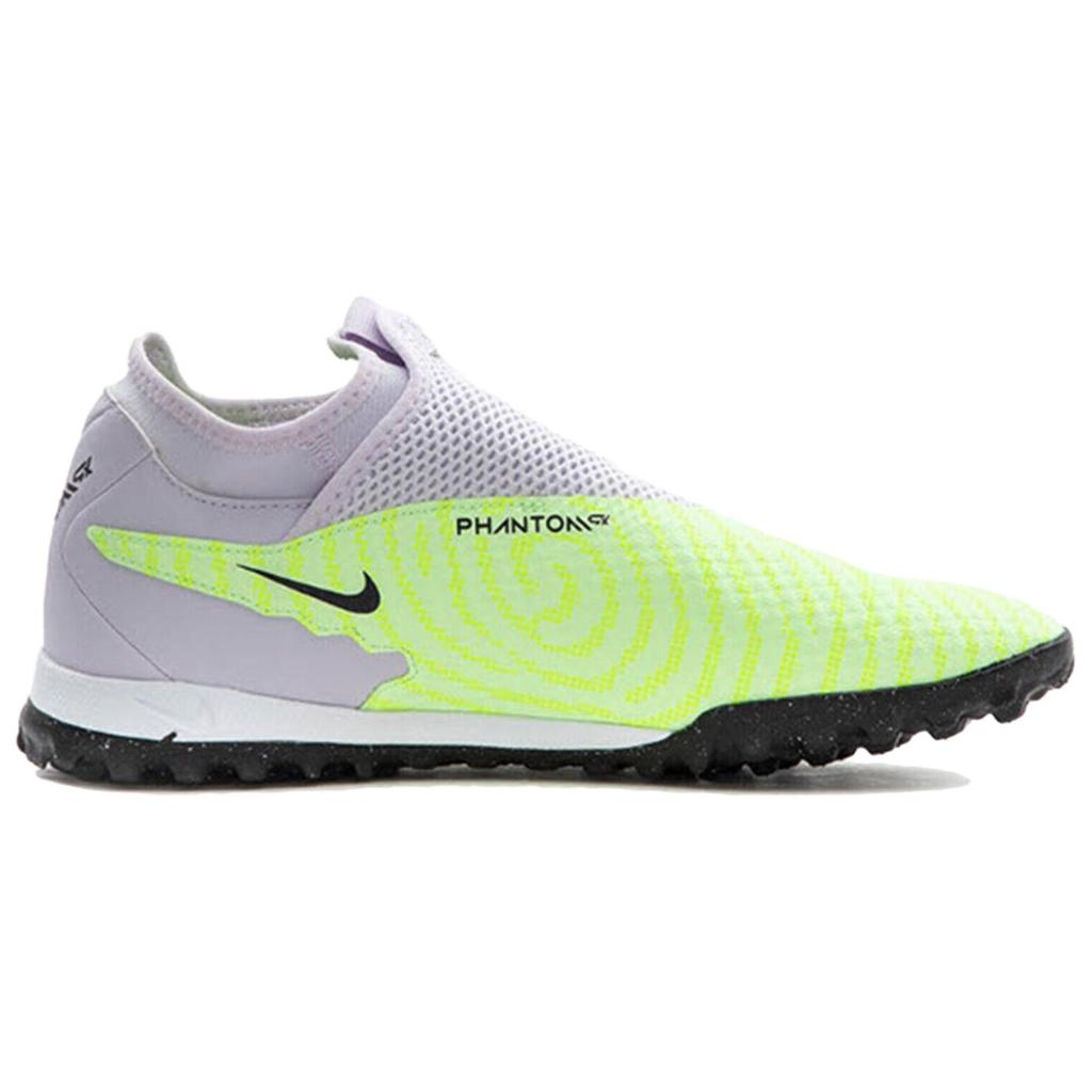 Nike Buty piłkarskie męskie Phantom GX Academy Turf Zielono-szare DD9476-705