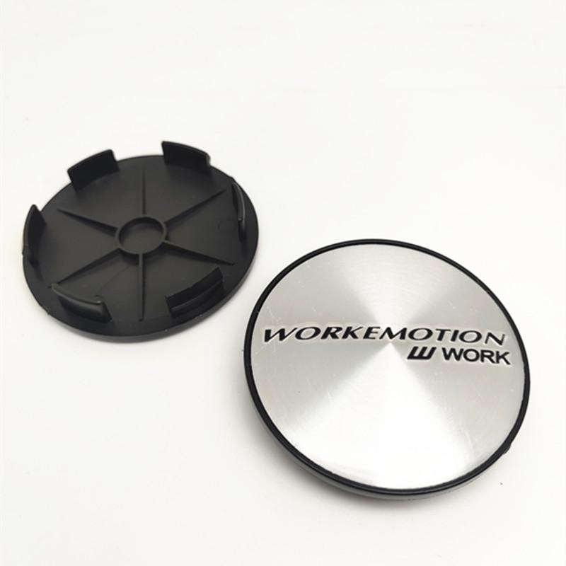 

4pcs 68mm Work Emotion Wheel Center Cap Hub Auto Rims Center Cap Cover Car Styling Accessories
