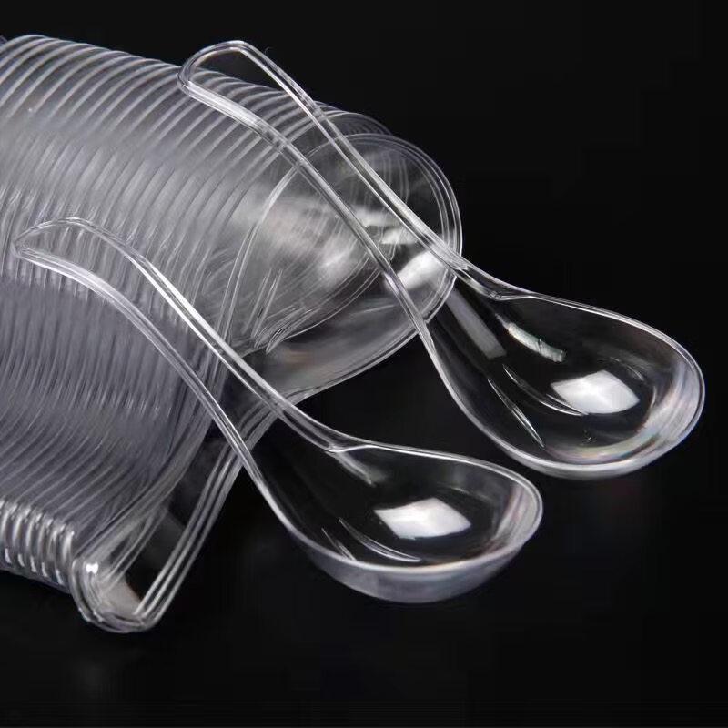 Disposable Thickened Plastic Spoon