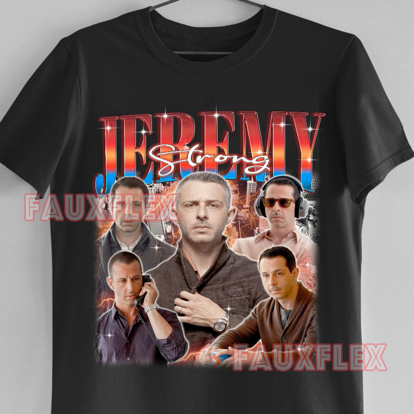 JEREMY STRONG Shirt, Jeremy Strong 90s Retro T-Shirt, Jeremy Strong Fan Tees, Jeremy Strong Vintage Merch Gift, Jeremy Strong Kids Tee XL