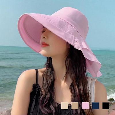 Women's Daily Satin Colorful Brim Beach Fedora Hat