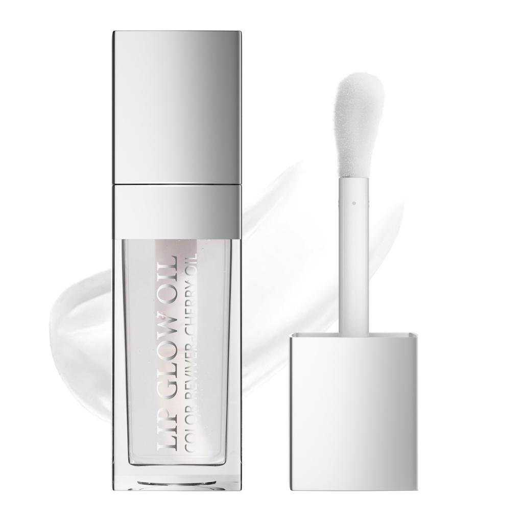 Hydrating Lip Oil, Moisturizing Lip Oil Gloss Transparent Lip Oil Tinted Non-Sticky Nourishing Long Lasting Repairing Lip Lines Lip Care