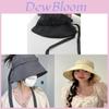 Womens Wide Brim Sun Hat With Adjustable Fit For Summer Sun Protection