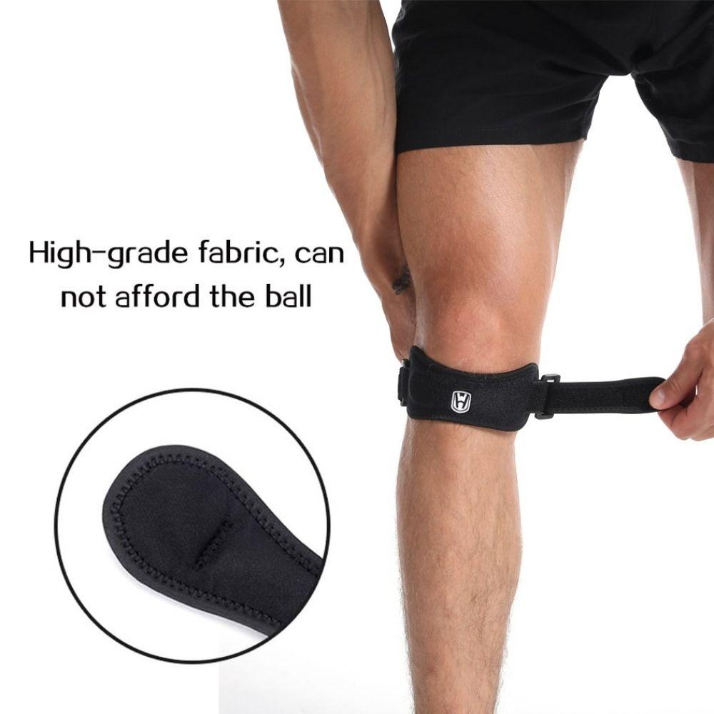 1 Pair Eva Sport Kneepads Compression Knee Band Brace Comfortable Sports Patella Strap  Cycling