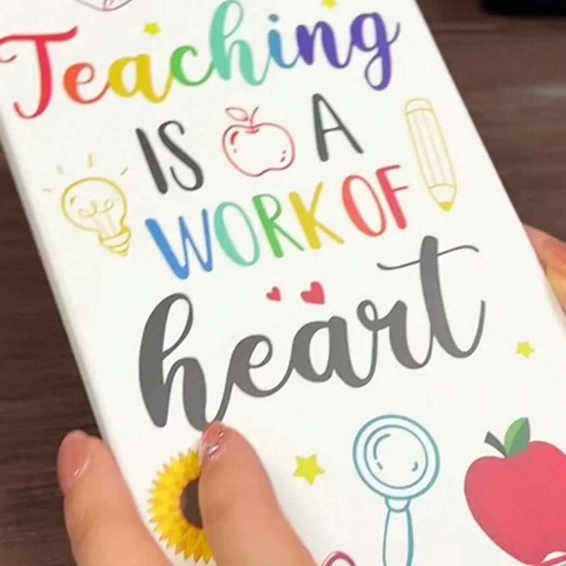 Large Cartoon Sticky Notes Set Blackboard Self-Stick Note Pads Teacher Appreciation Gift Writing Memo Pads Stationery